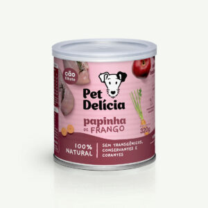 Papinha de Frango Cães Filhotes